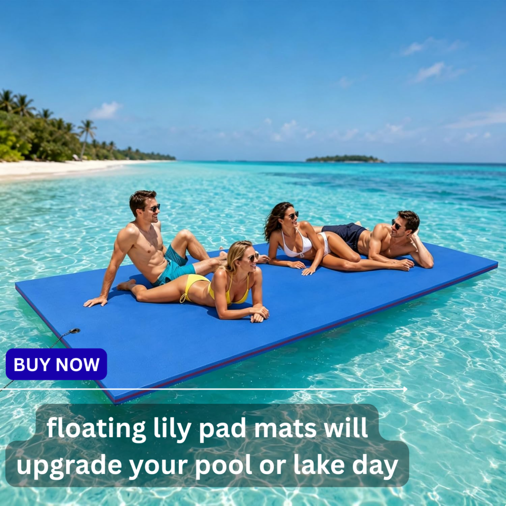 best floating lily pad mats, boats and charters